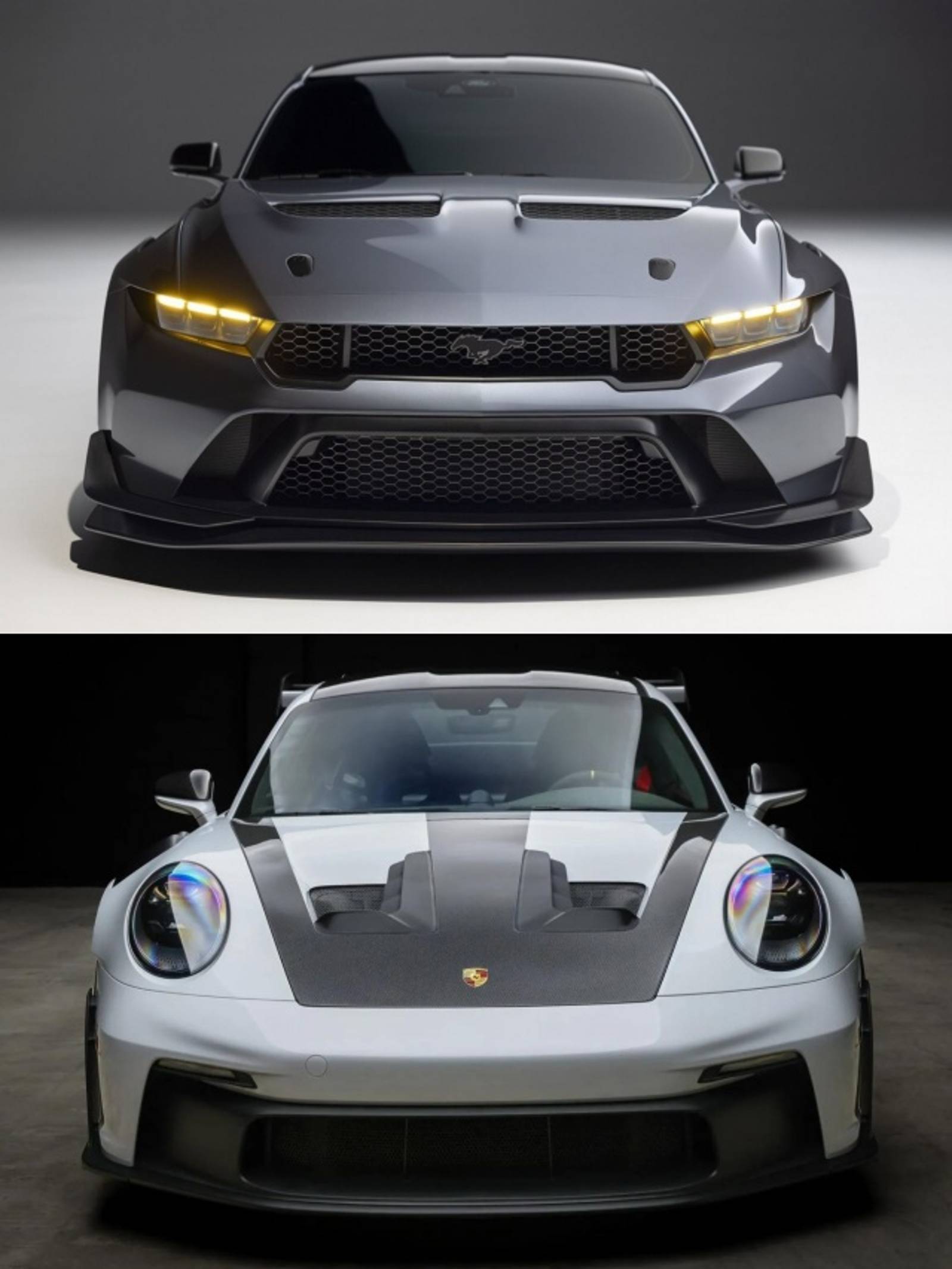 Ford Mustang Gtd Vs Porsche 911 Gt3 Rs 