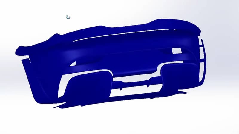 The World S Biggest 3d Printed Porsche Bumper Takes Shape On This Wild