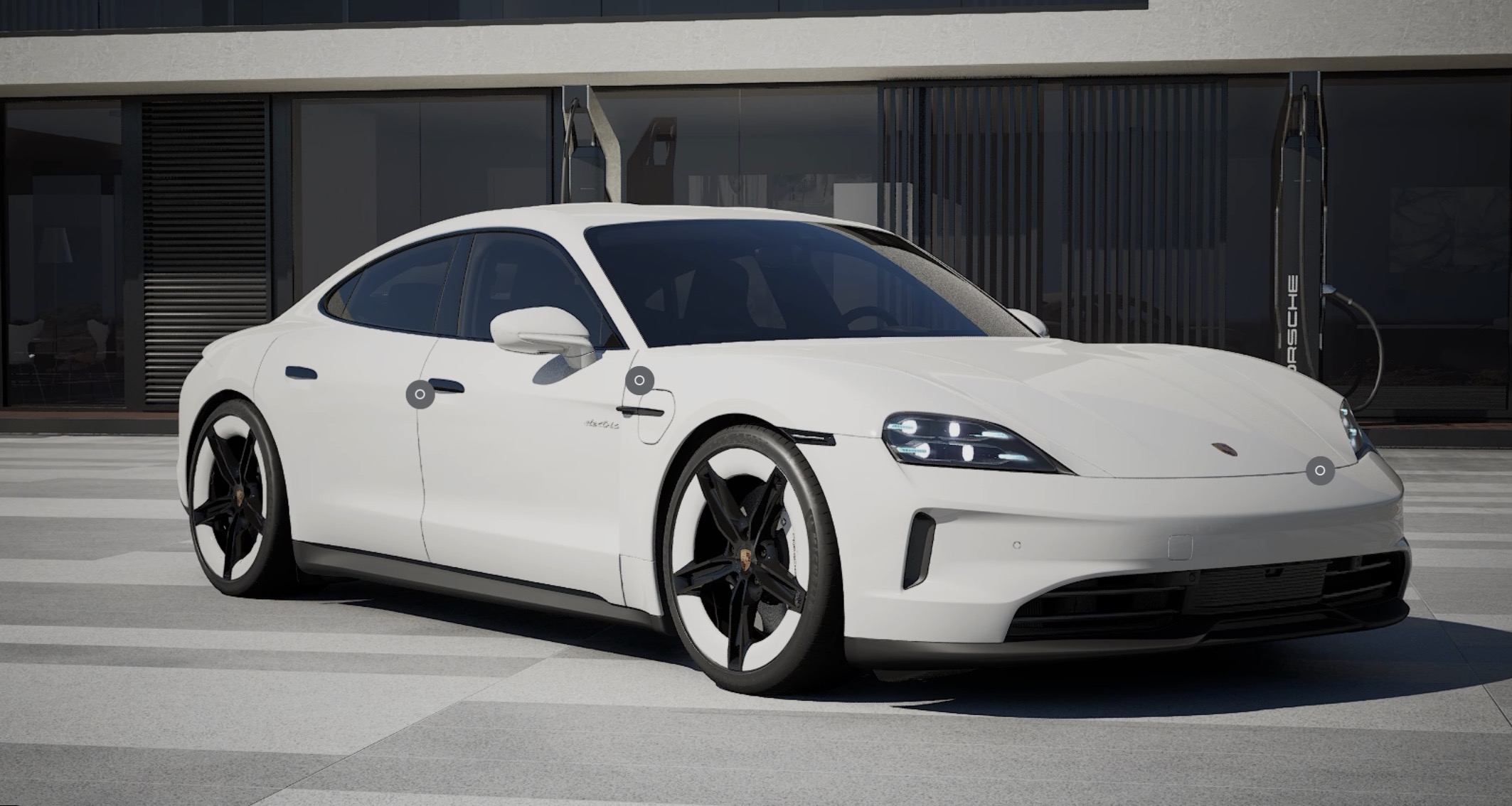 Recreating The Mission E Concept Look On The 2025 Porsche Taycan Facelift